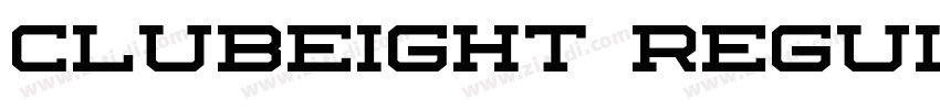 Clubeight Regular字体转换